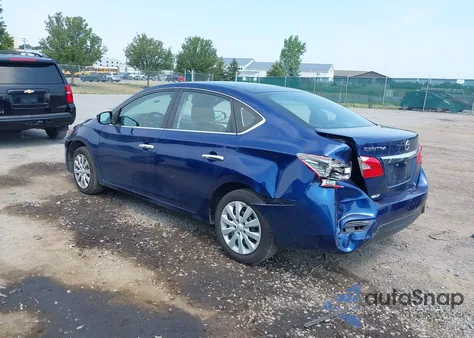 2019 Nissan Sentra S from USA, damaged, VIN 3N1AB7AP7KY232027